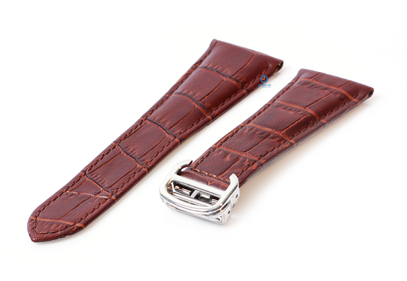 Watchstrap Cartier 23/18mm brown