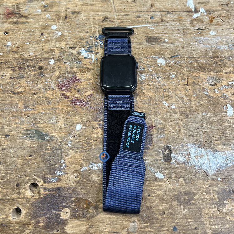 Sturdy Durable horlogeband Apple Watch 41mm - Blauw