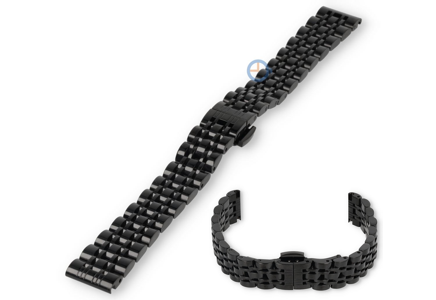 14mm Rolex Jubilee bracelet - black metal
