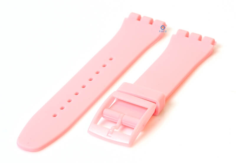 Swatch New Gent watch strap 19mm pink
