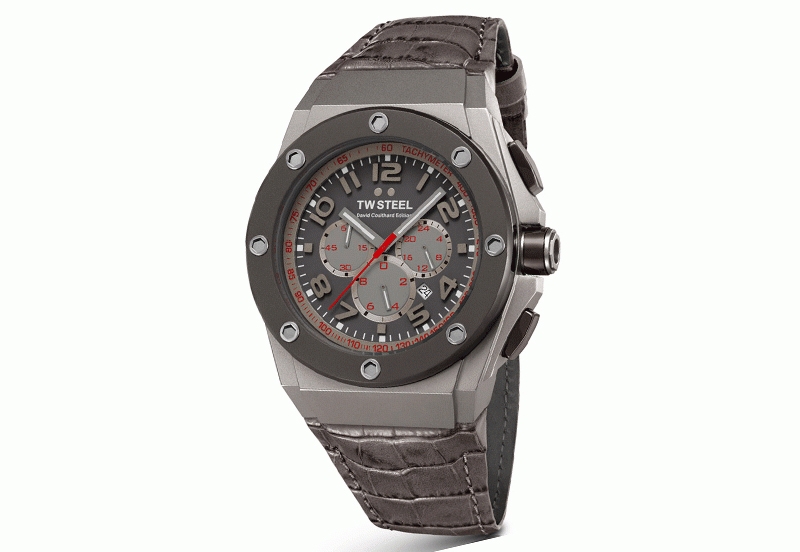 TW Steel CEO Tech CE4002 watch strap grey XL - 32mm
