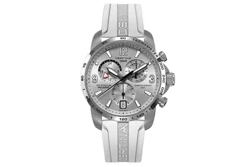 Certina bracelet C0016399703700A white rubber