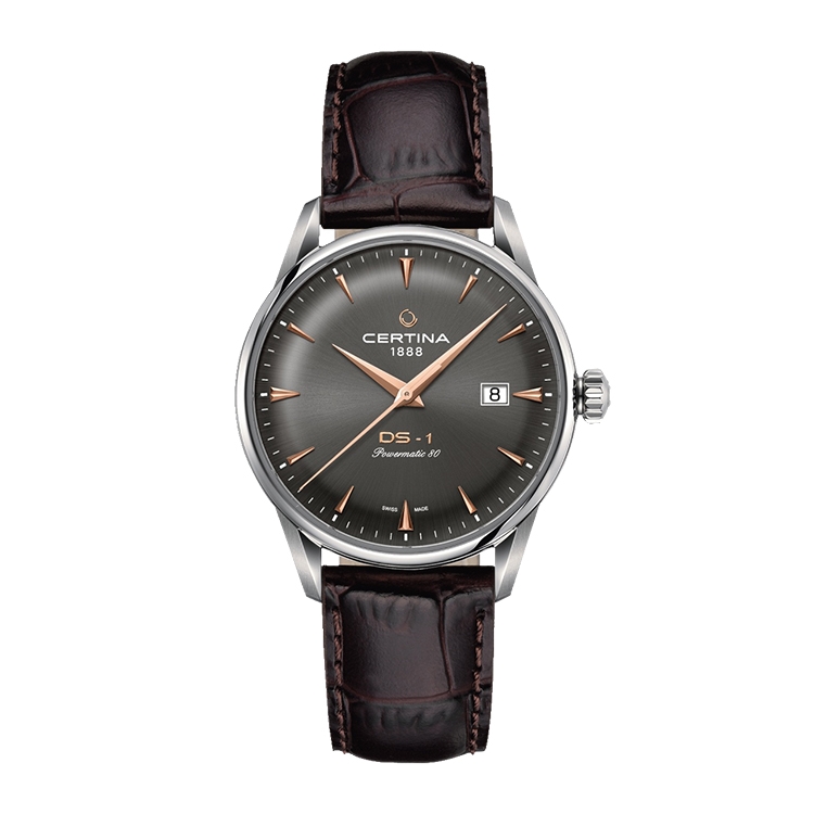 Certina leather strap C0298071608101A 20/18mm without buckle (brown)
