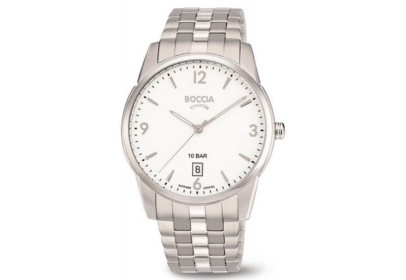 Boccia 3632-01 watch band titanium