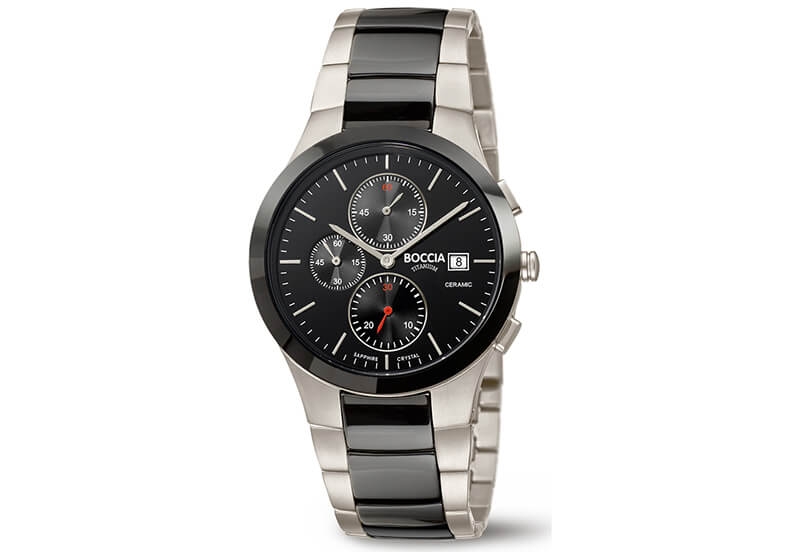 Boccia 3748-01 watch band titanium