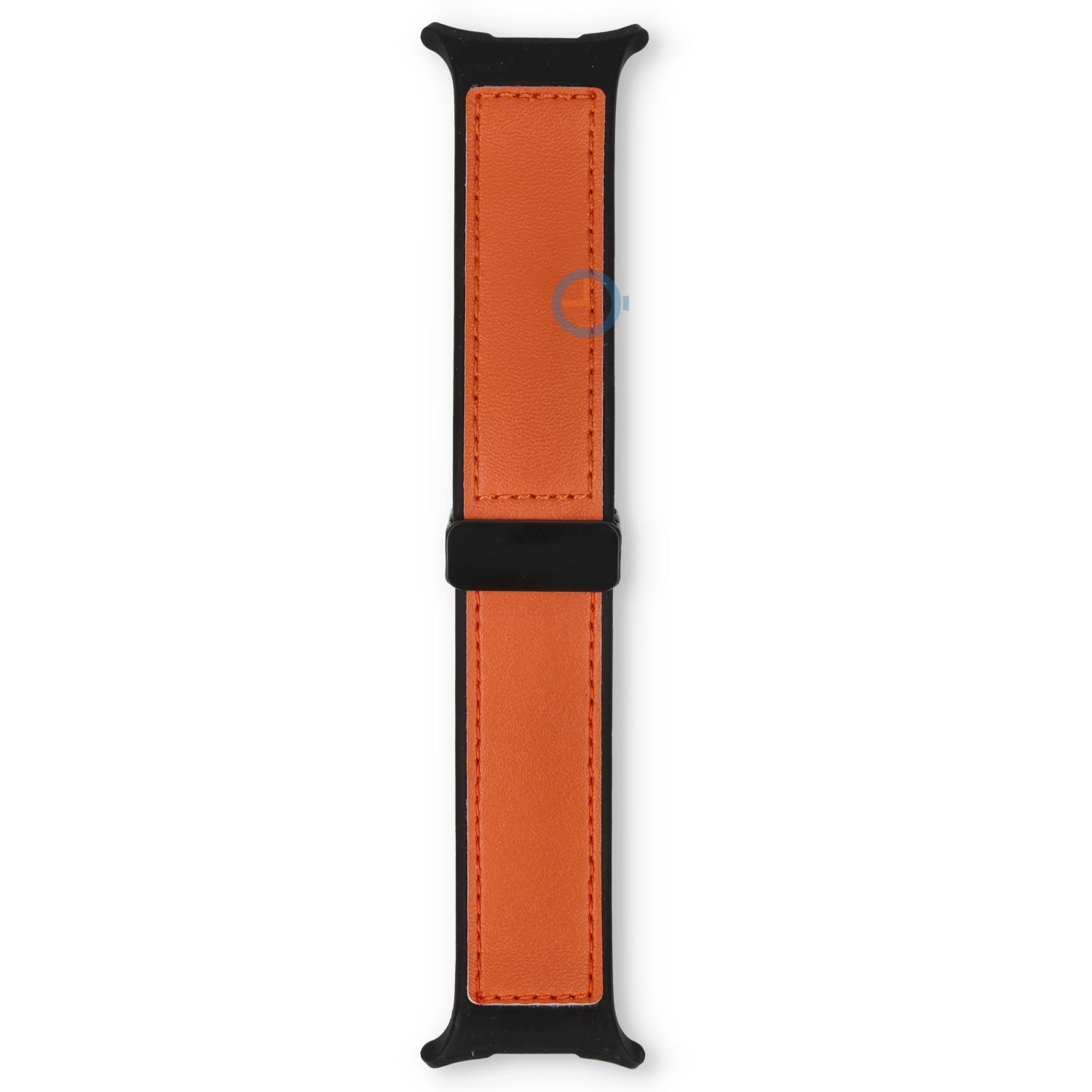 Galaxy Watch Ultra strap - orange leather