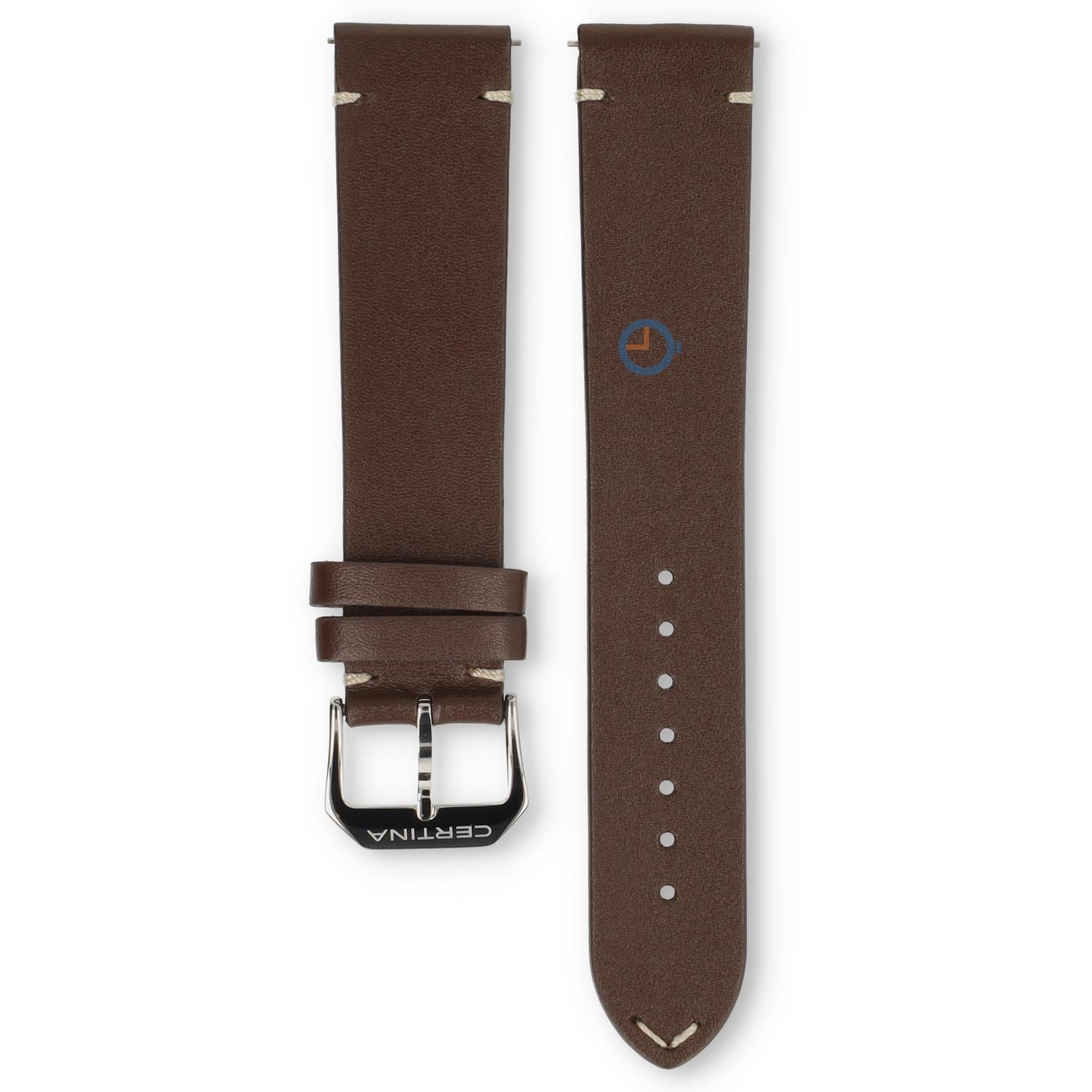 Certina strap C0298071129102A 20/18mm brown