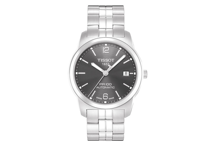 Tissot horlogeband T049407 zilver staal