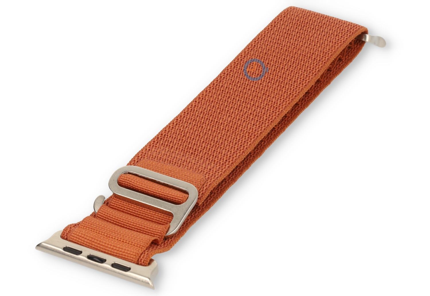 49mm Terracotta Alpine Loop strap Apple Watch - silver