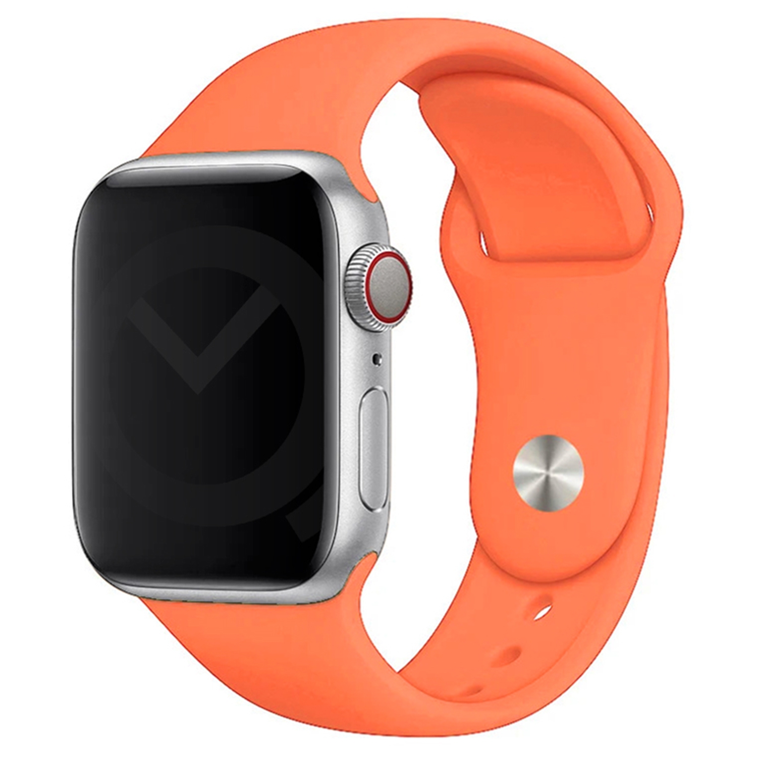 Apple watch strap silicone - Neon Coral - 38/40/41/42mm (M/L)