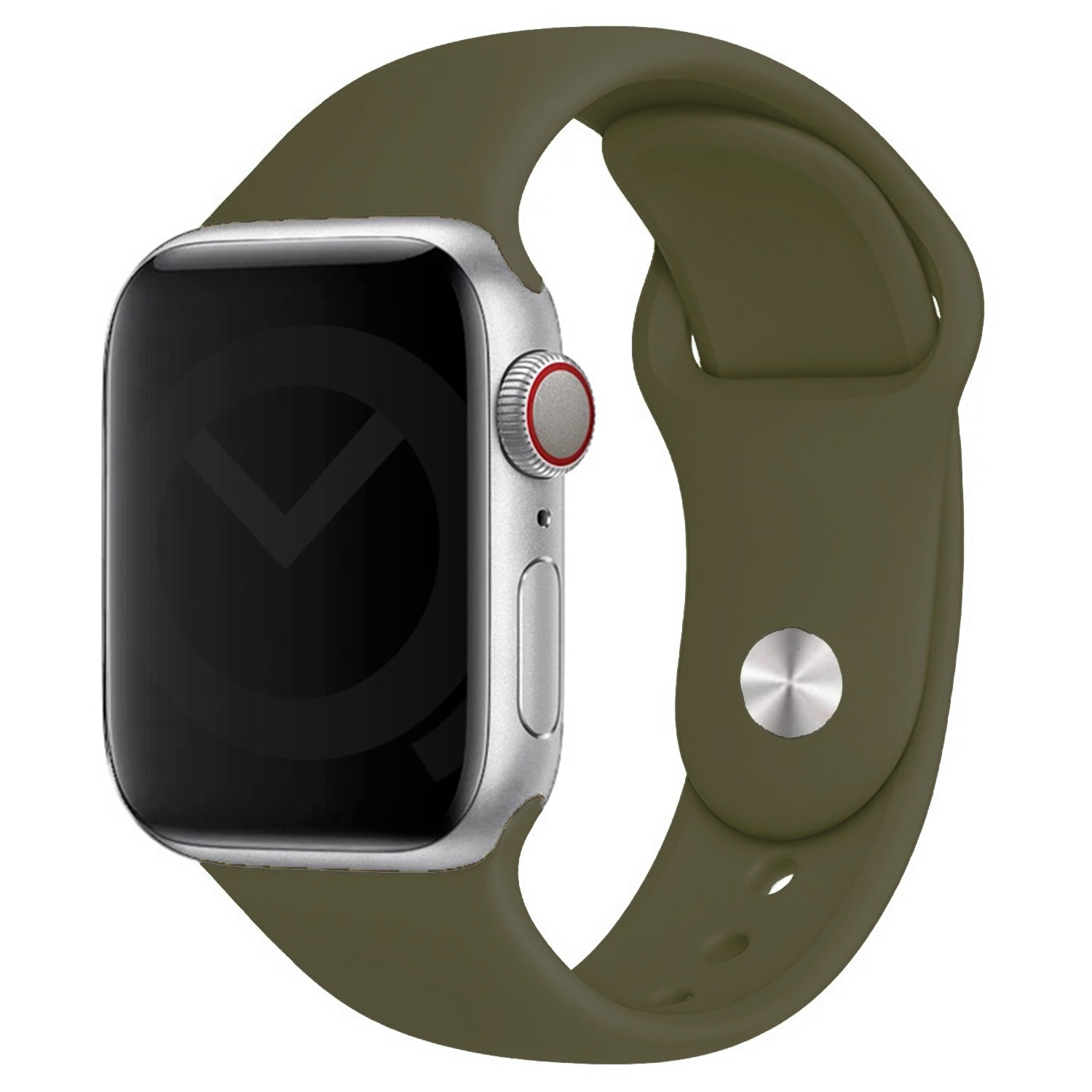 Silicone watch strap Apple Watch - Army Green - 38/40/41/42mm (M/L)