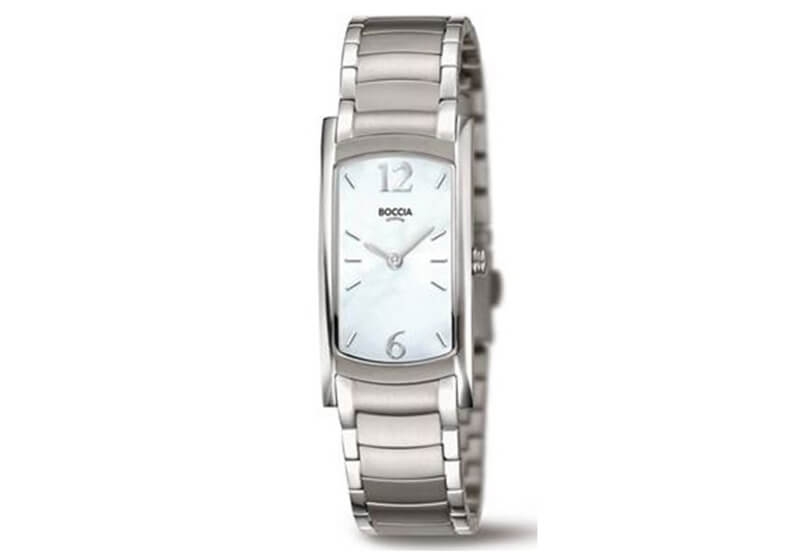 Boccia 3293-01 watch band titanium