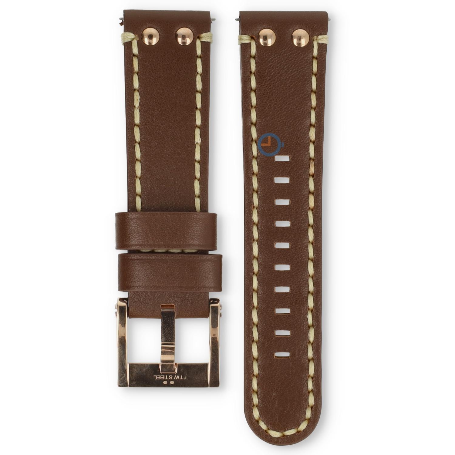 TW Steel Maverick MS84 watch strap brown - 24mm