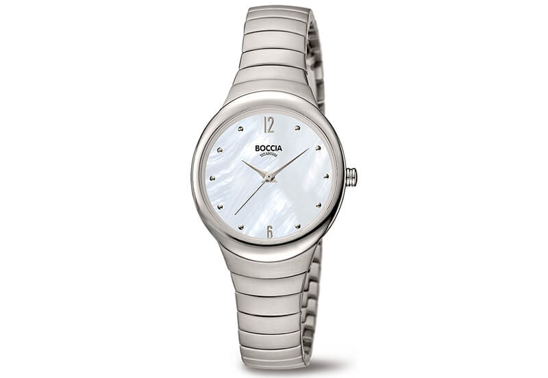 Boccia 3307-01 watch band titanium