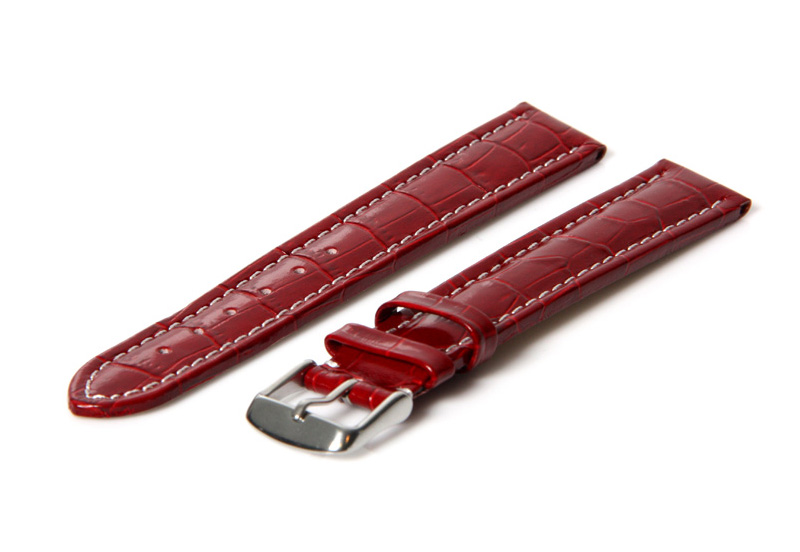 Watchstrap 18mm Red