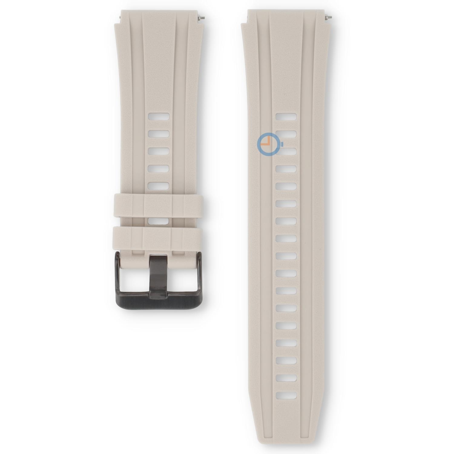 Soft silicone strap Huawei Watch Ultimate - beige