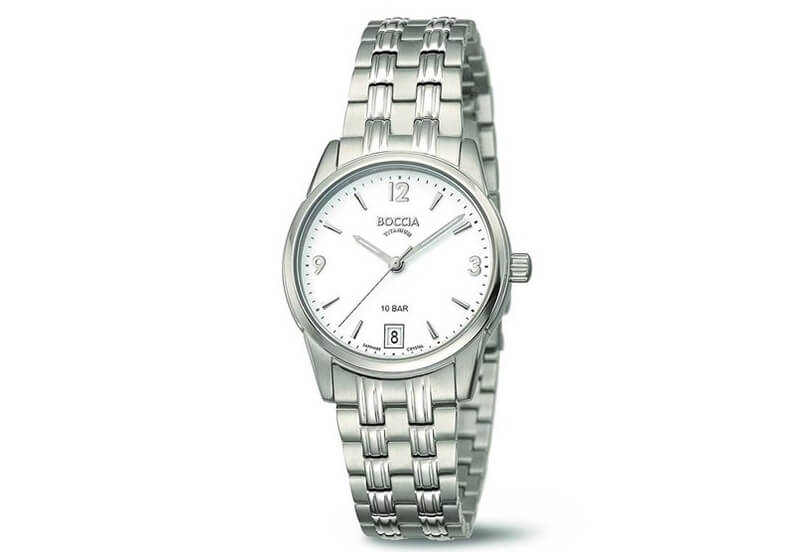 Boccia 3272-01 watch band titanium