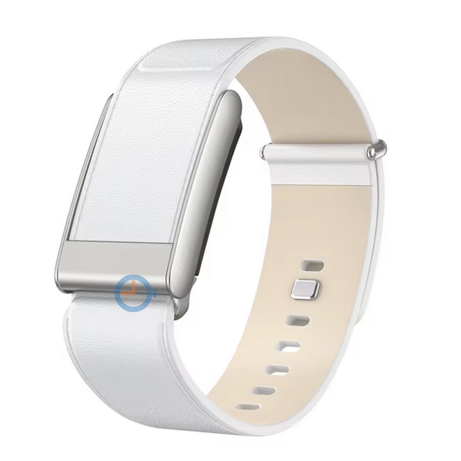 Leather strap Whoop 5.0 - white