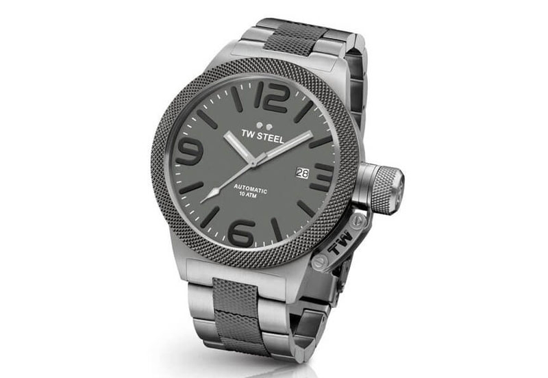 TW Steel Canteen CB206 watch strap black - 24mm