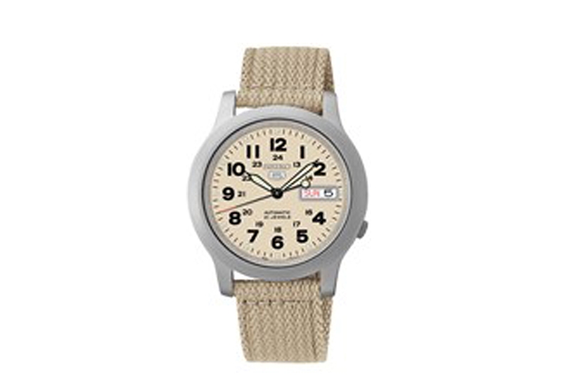Original watch strap for Seiko SNKN27K1
