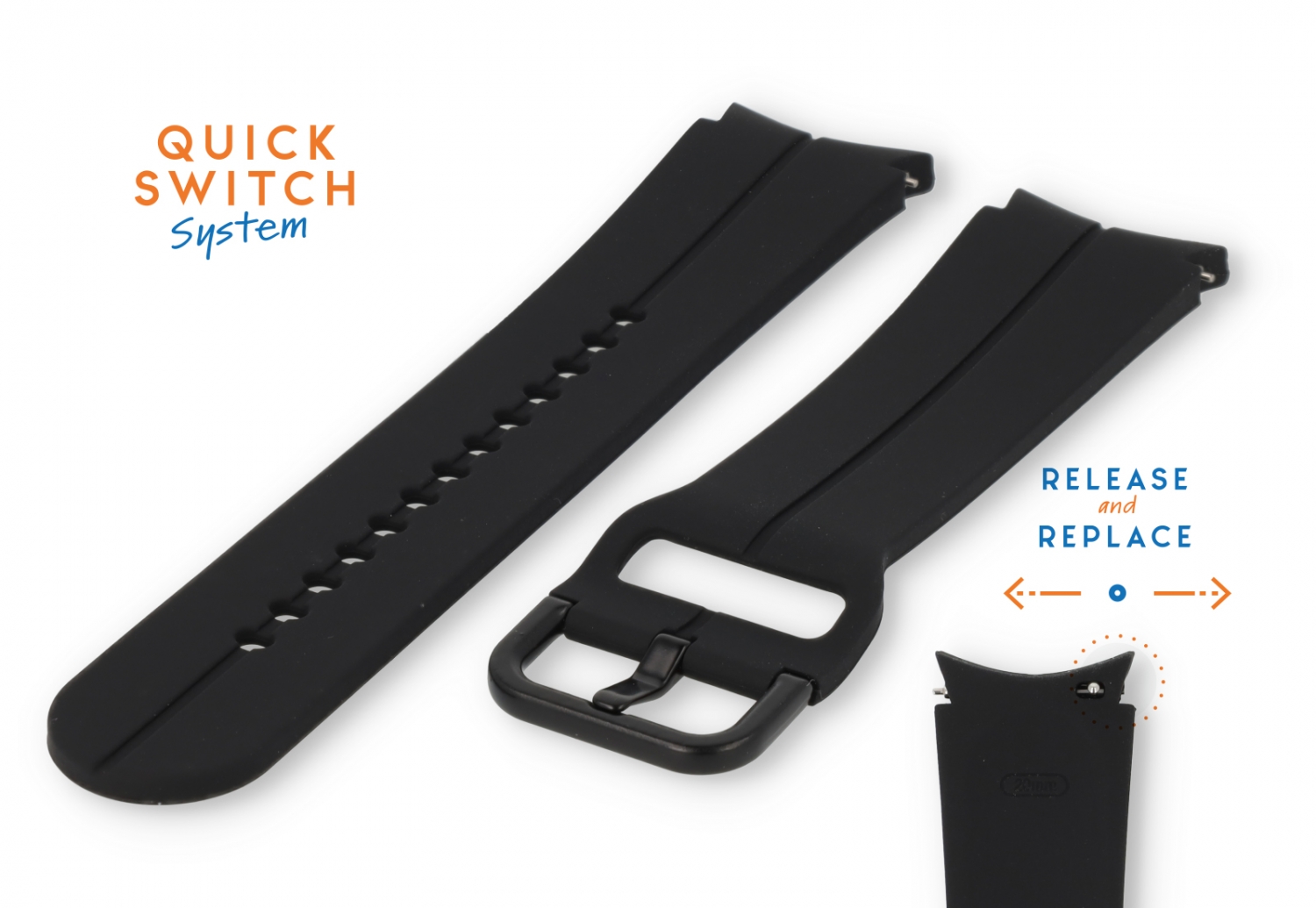 Samsung Galaxy Watch 5 watch band black - 20mm