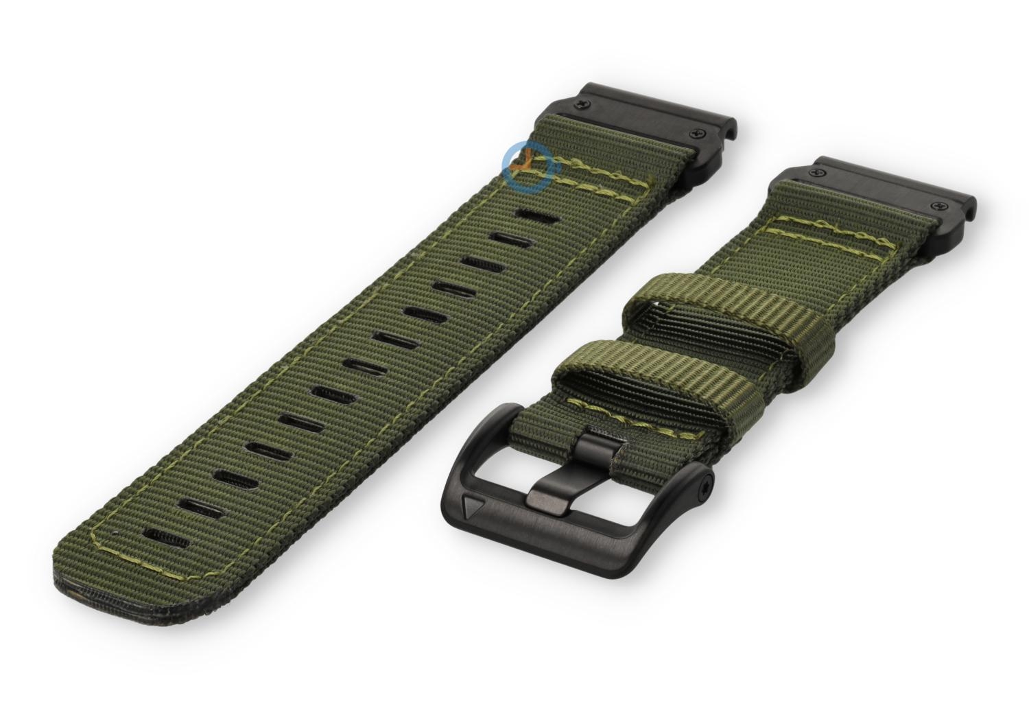 Nylon QuickFit strap 22mm green - Fenix-serie