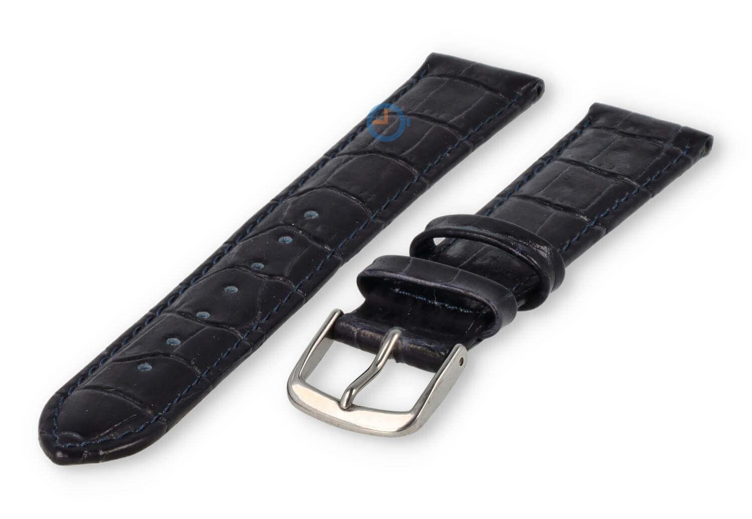 18mm strap for Rosefield - marine leather