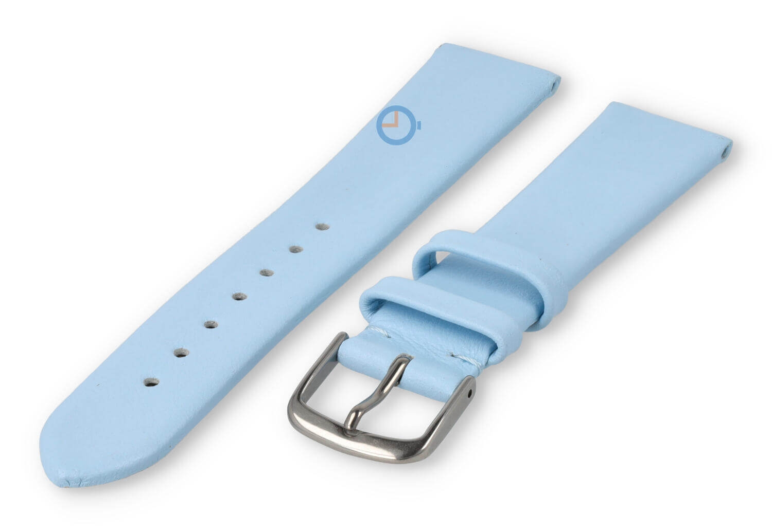 Seamless and smooth strap 16mm - ice blue