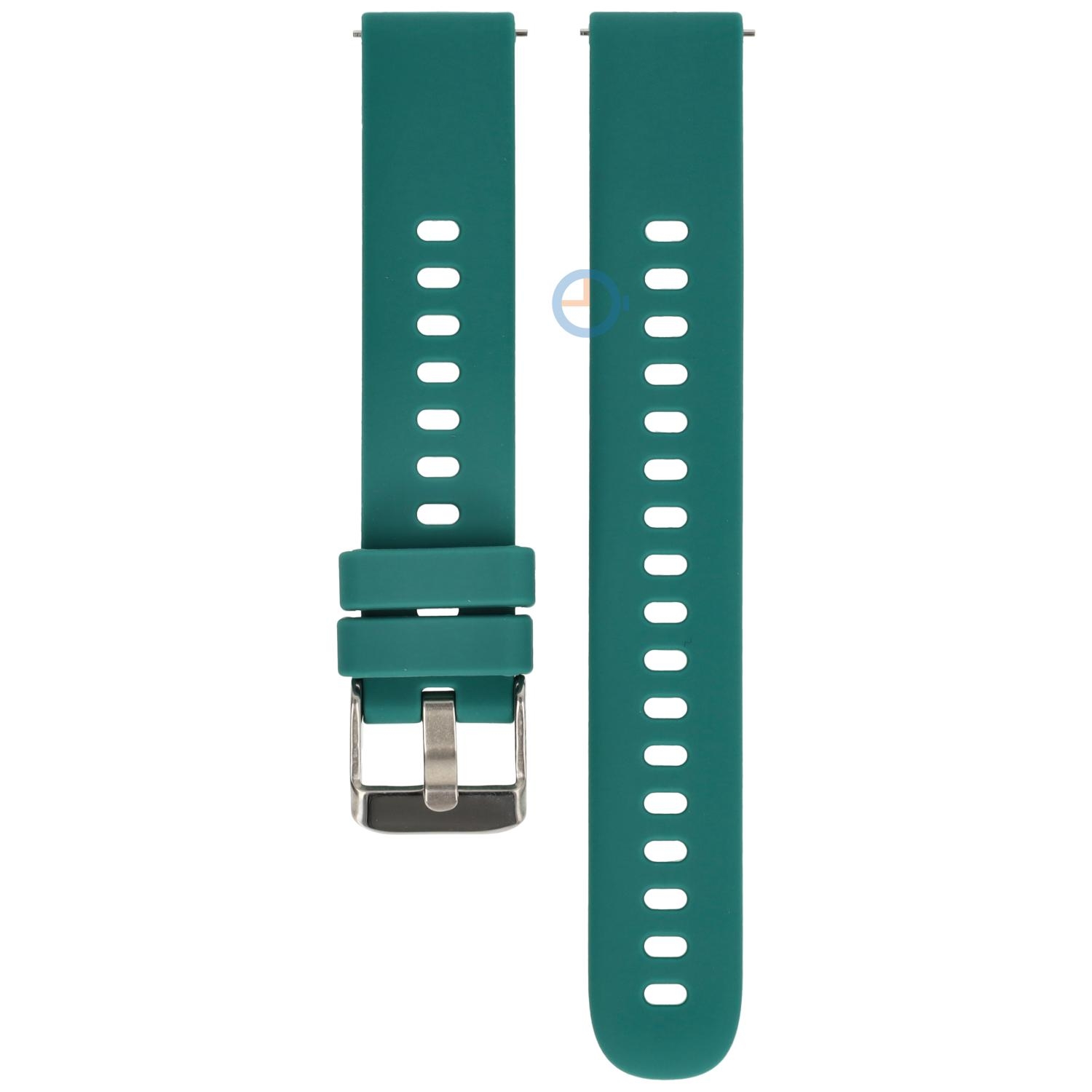 16mm silicon watch strap - Sea-Green