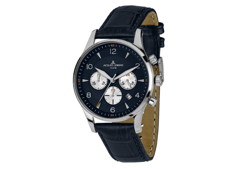 Jacques Lemans 1-1654C watch strap - blue