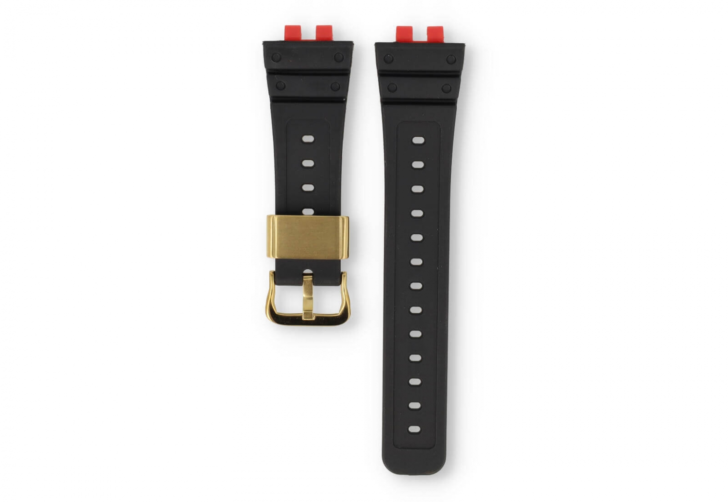 Casio G-Shock GMW-B5000 watch band resin - black/gold