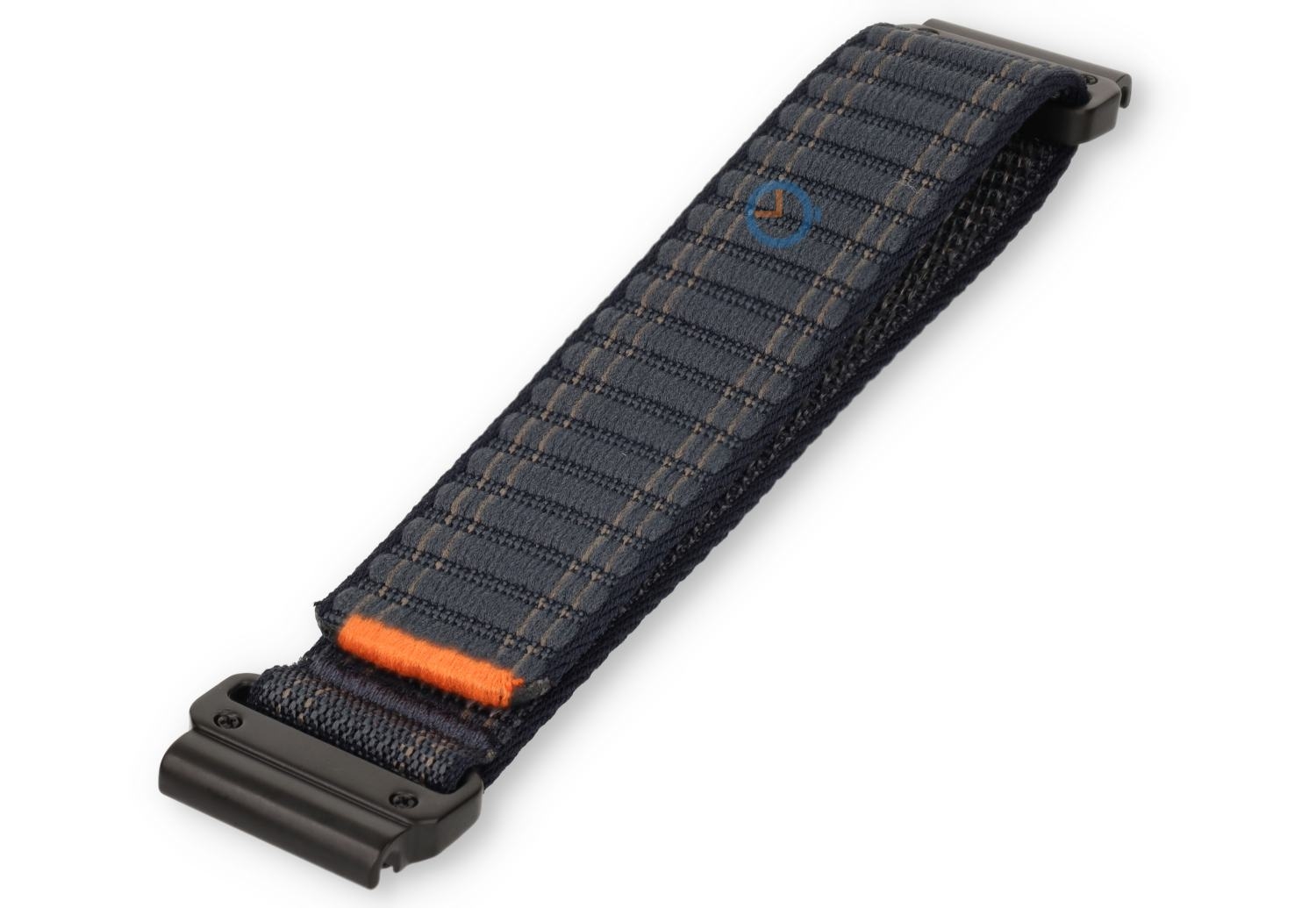 Elastic nylon strap for Garmin Fenix 7 blue - 22mm