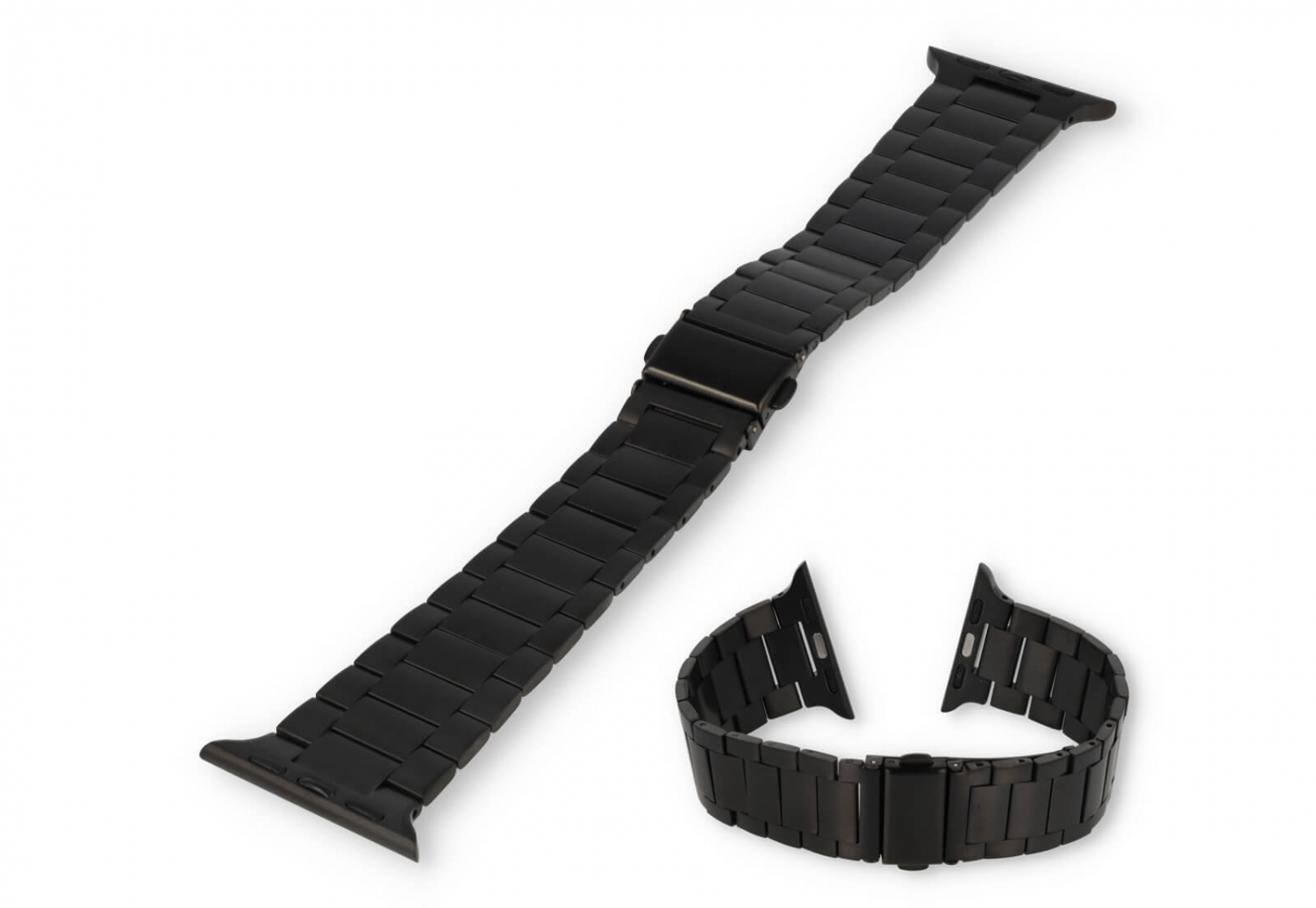 Apple watch strap steel black - 44/45/46/49mm