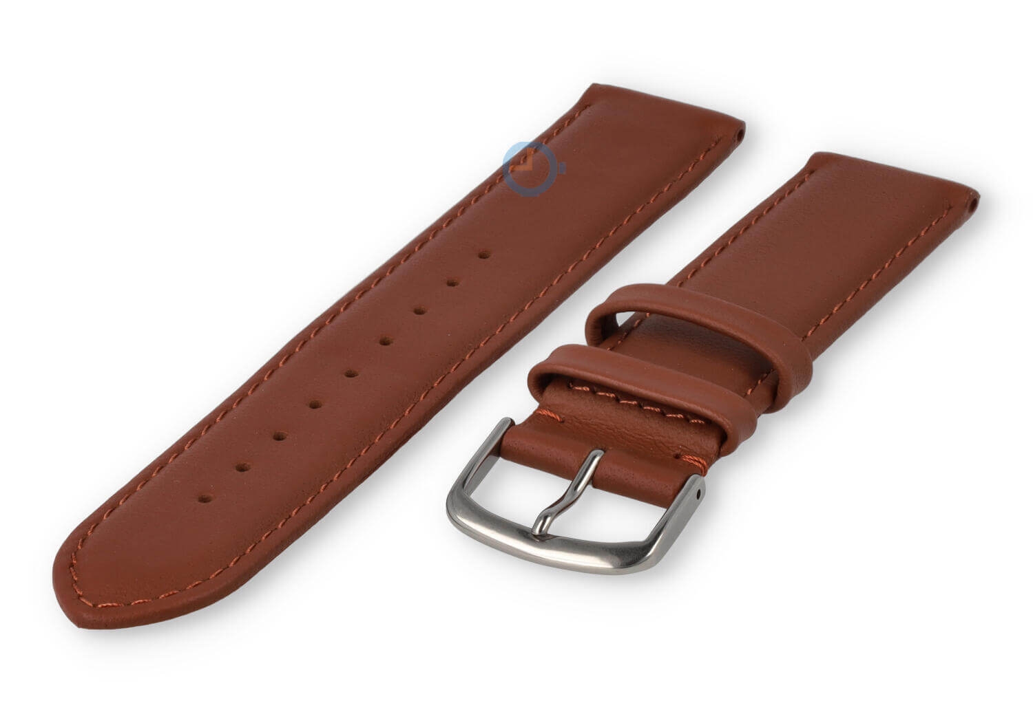Universal Daniel Wellington watch strap - 20mm - smooth - brown