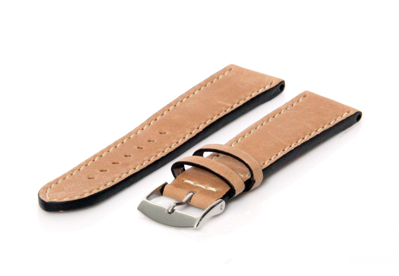 Watchstrap 24mm light brown