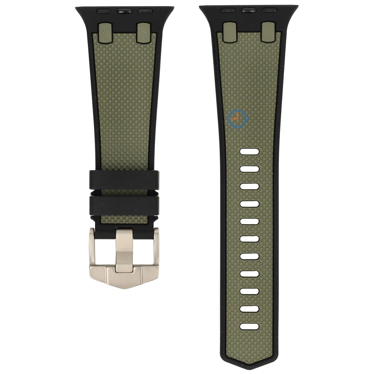 AP Style strap for Apple Watch 45mm - Black Army