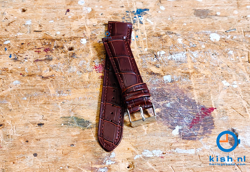 Watch strap for Seiko - 22mm - brown