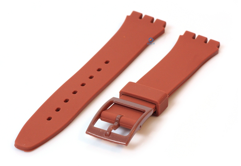 Swatch Gent watch strap 16mm brown