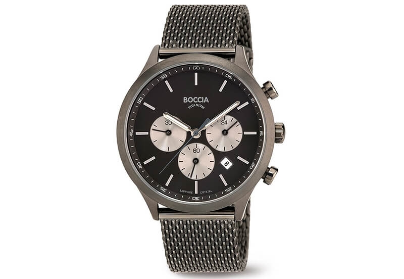 Boccia 3750-06 watch band titanium