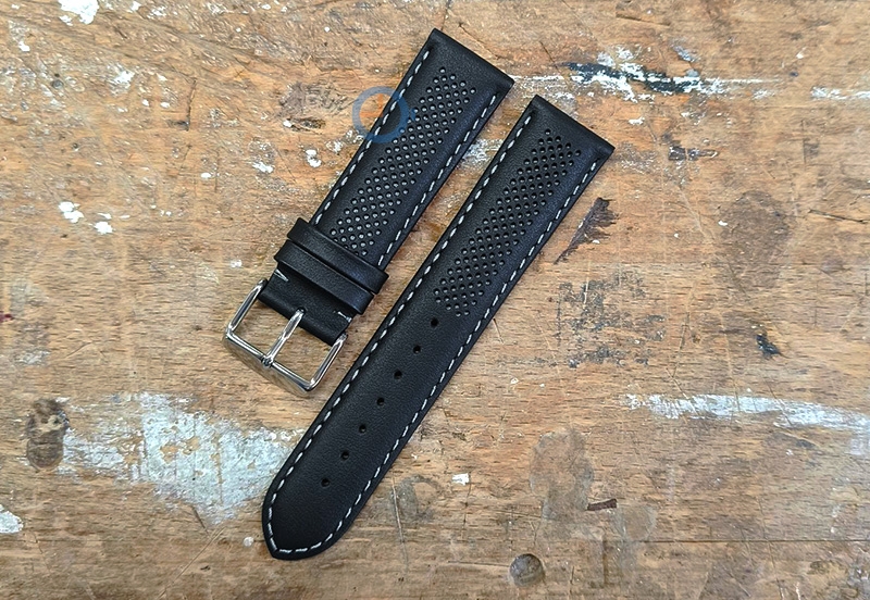 hybrid bandje - zwart met grijs