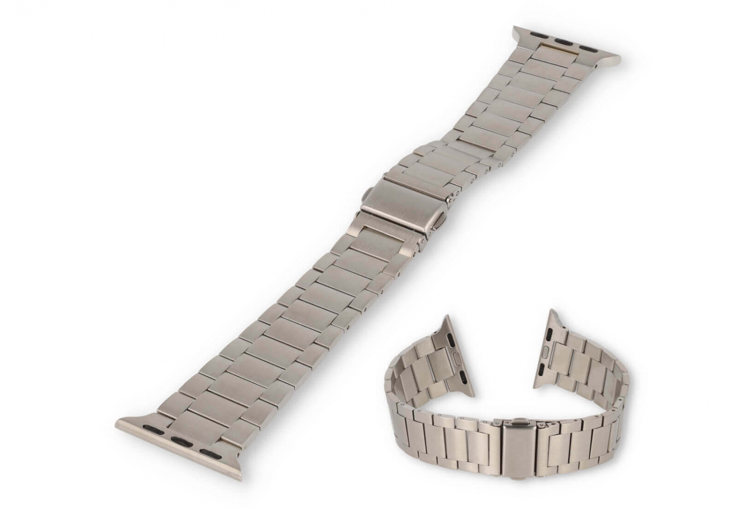 Apple watch strap steel silver - 44/45/46/49mm