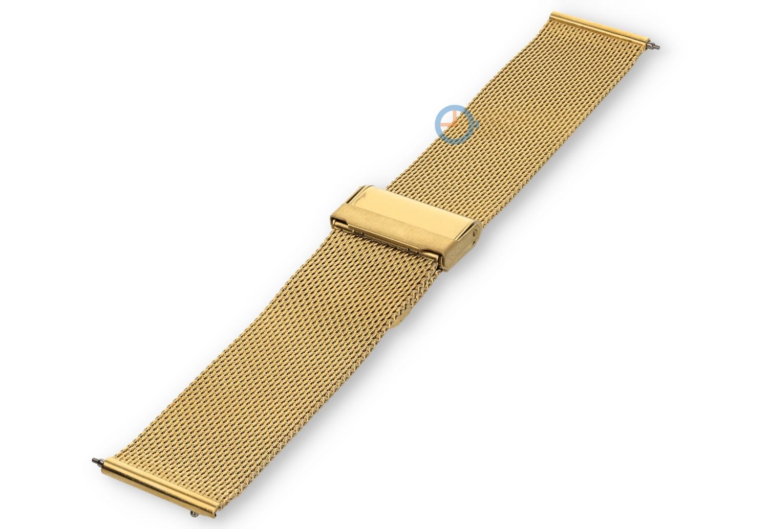 Mesh strap with Quick Switch - 20mm - yellow gold
