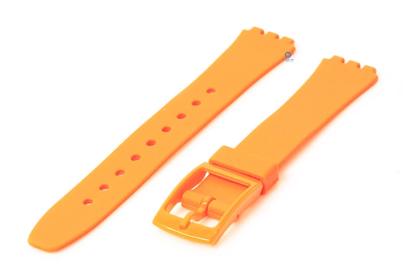 Swatch Lady watch strap 12mm orange