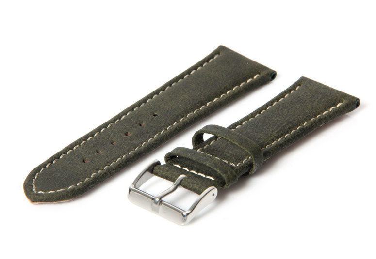 Watchstrap 24mm green