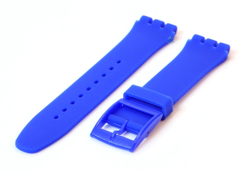 Swatch Irony Sistem51 watch strap 20mm royal blue