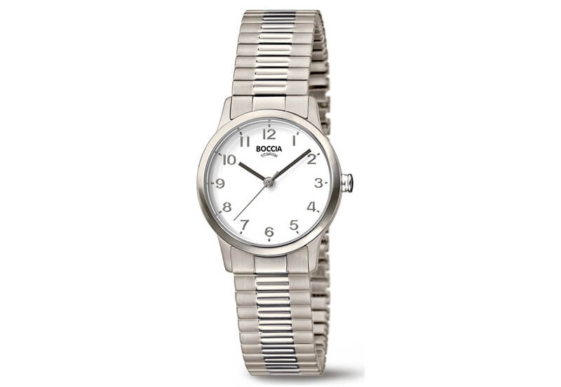 Boccia 3318-01 watch band titanium