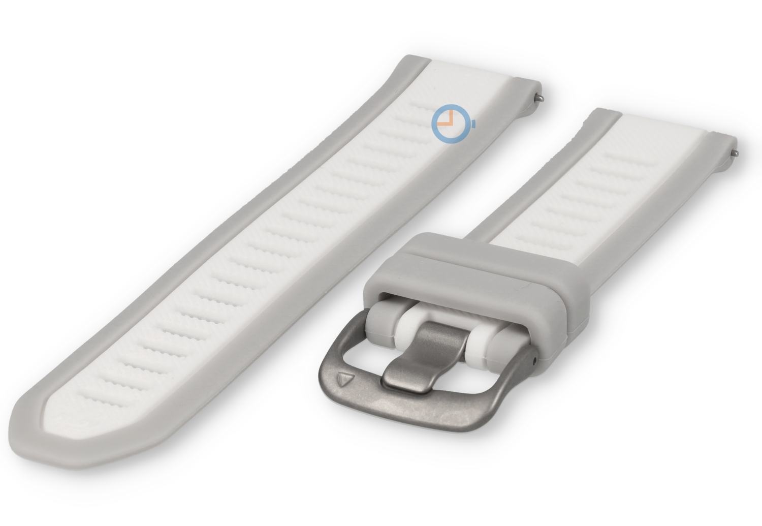 20mm bands Garmin Forerunner 165 - grey/white