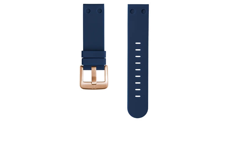TW Steel Canteen watch strap blue - 22mm