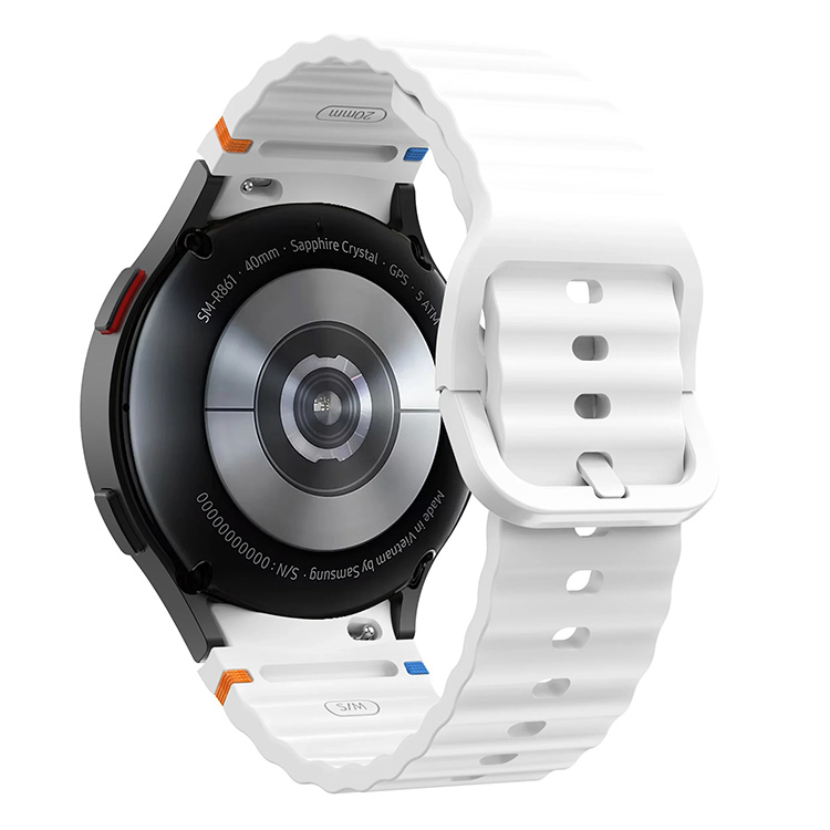 Siliconen Galaxy Watch7 bandje - white