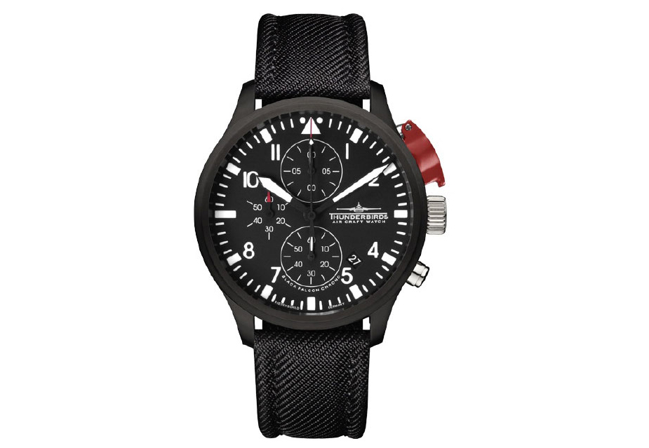 Thunderbirds watchstrap black